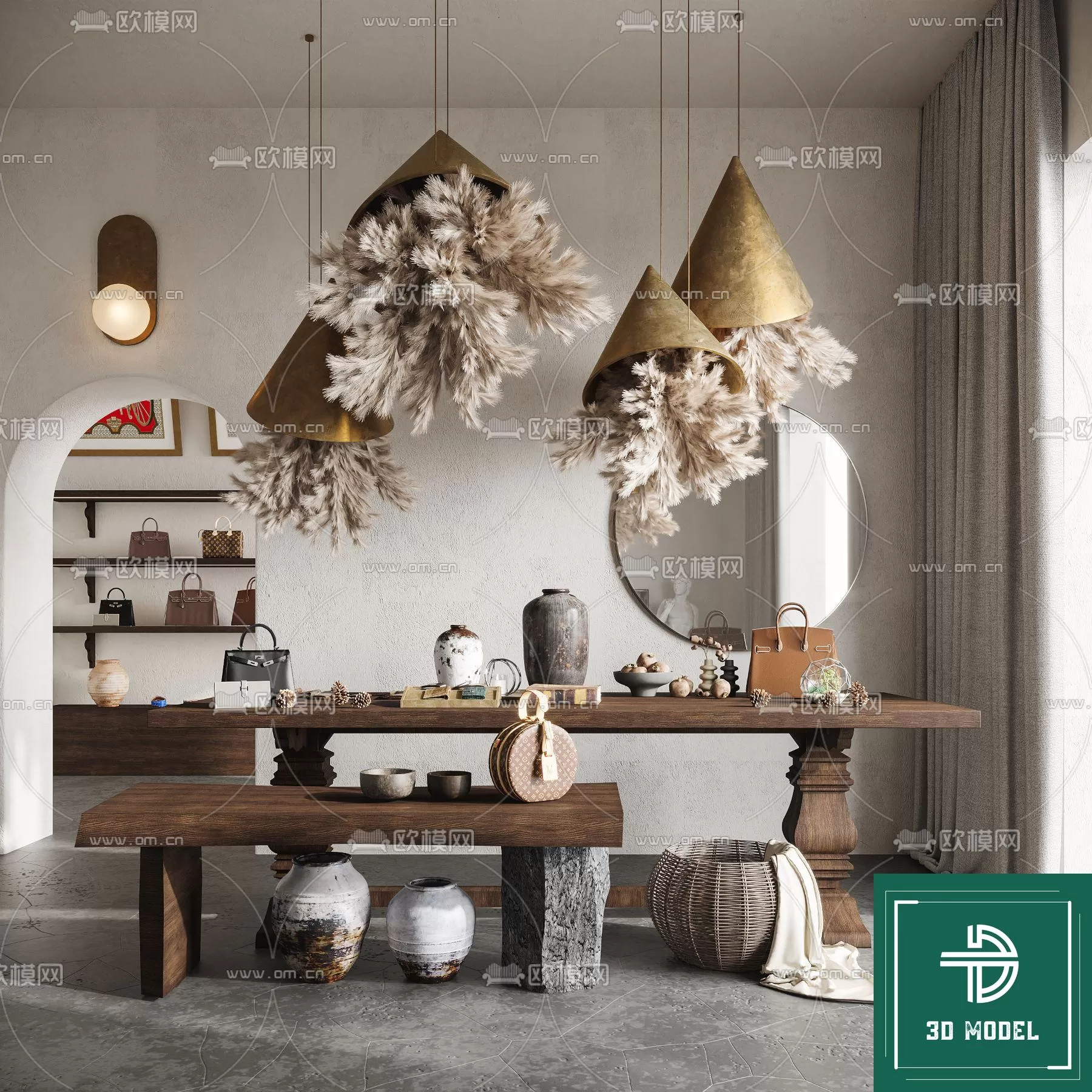 DECORATION SETS – 3D MODELS – 815 – PRO