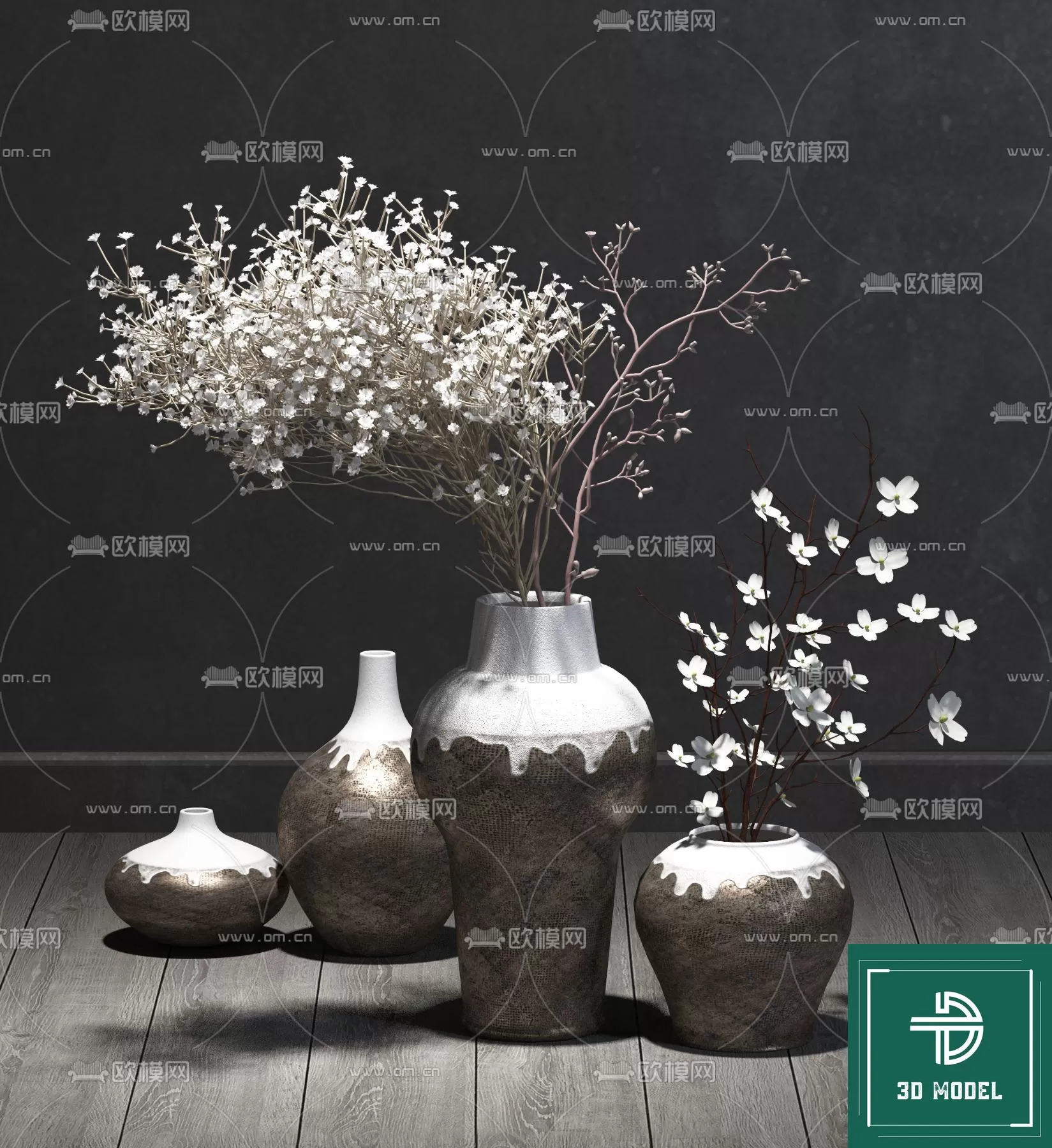 DECORATION SETS – 3D MODELS – 819 – PRO