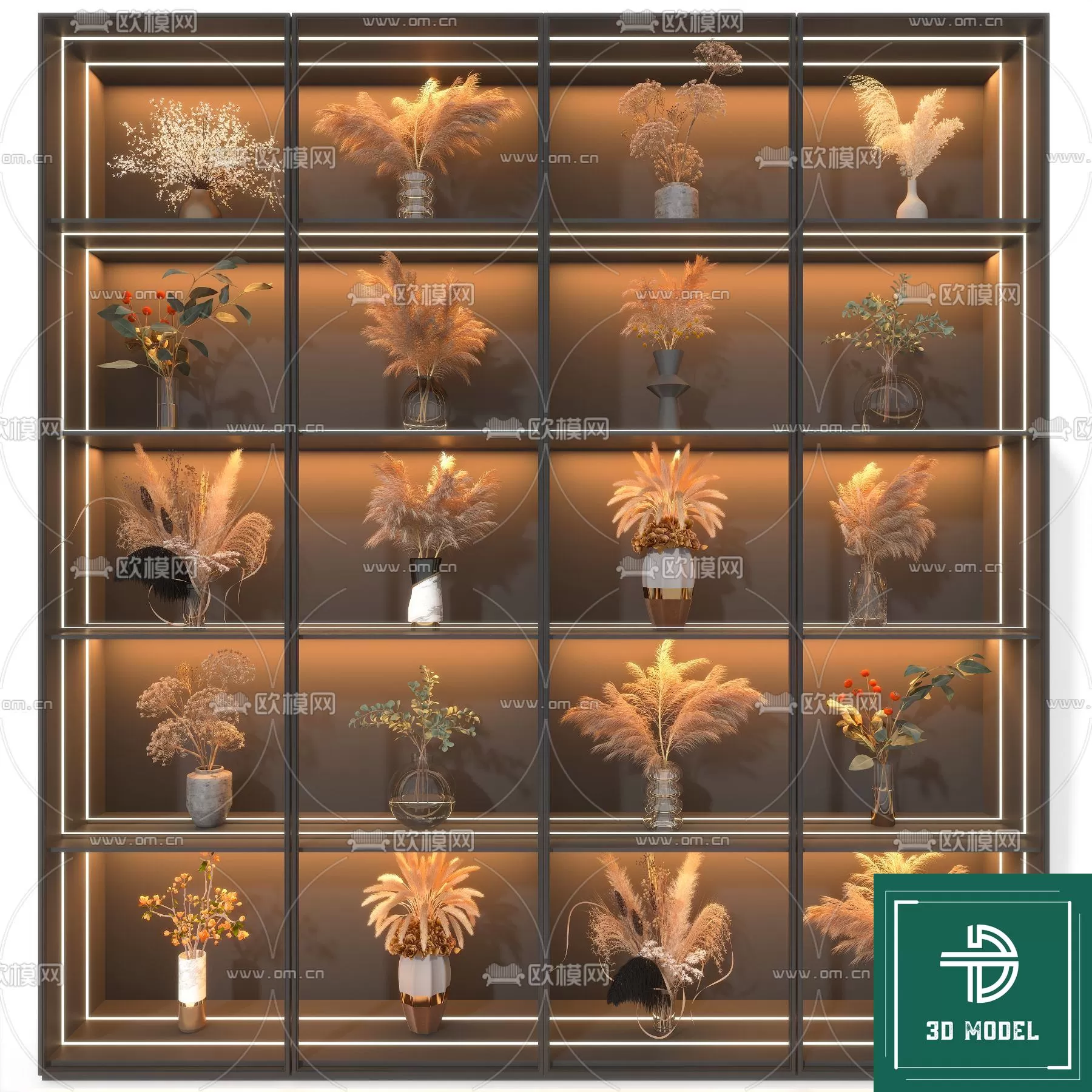 DECORATION SETS – 3D MODELS – 836 – PRO