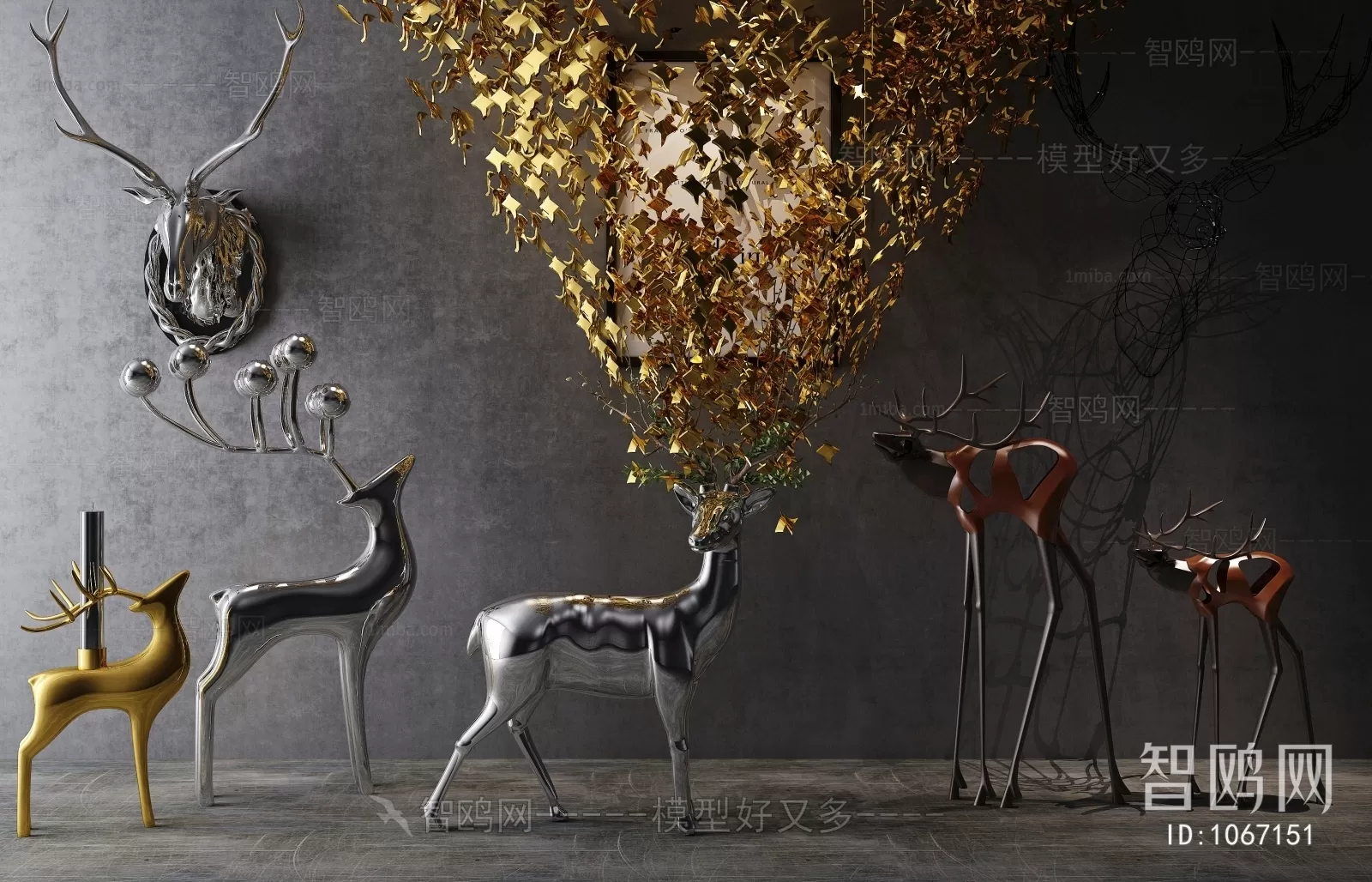 SCULPTURE – DECOR – 3D MODELS – 012 – PRO