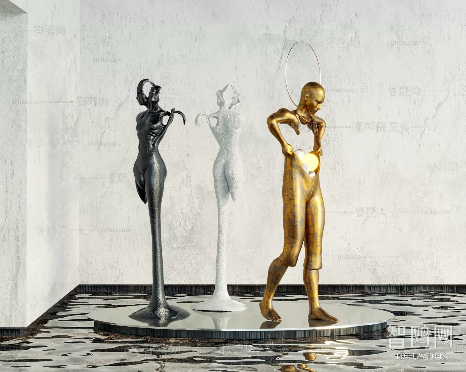 SCULPTURE – DECOR – 3D MODELS – 052 – PRO