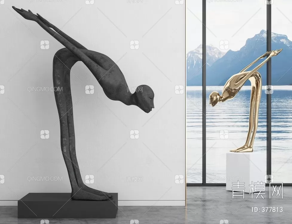 SCULPTURE – DECOR – 3D MODELS – 126 – PRO