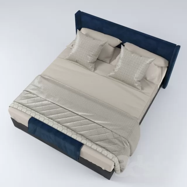 3DSKYMODEL – Bed – 2328