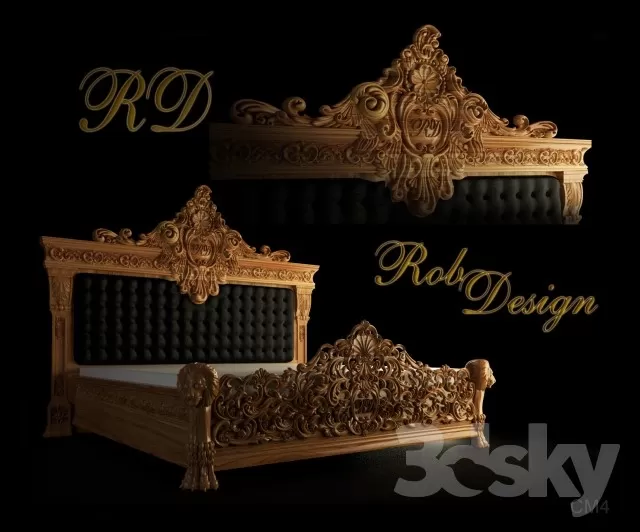 3DSKYMODEL – Bed – 2332