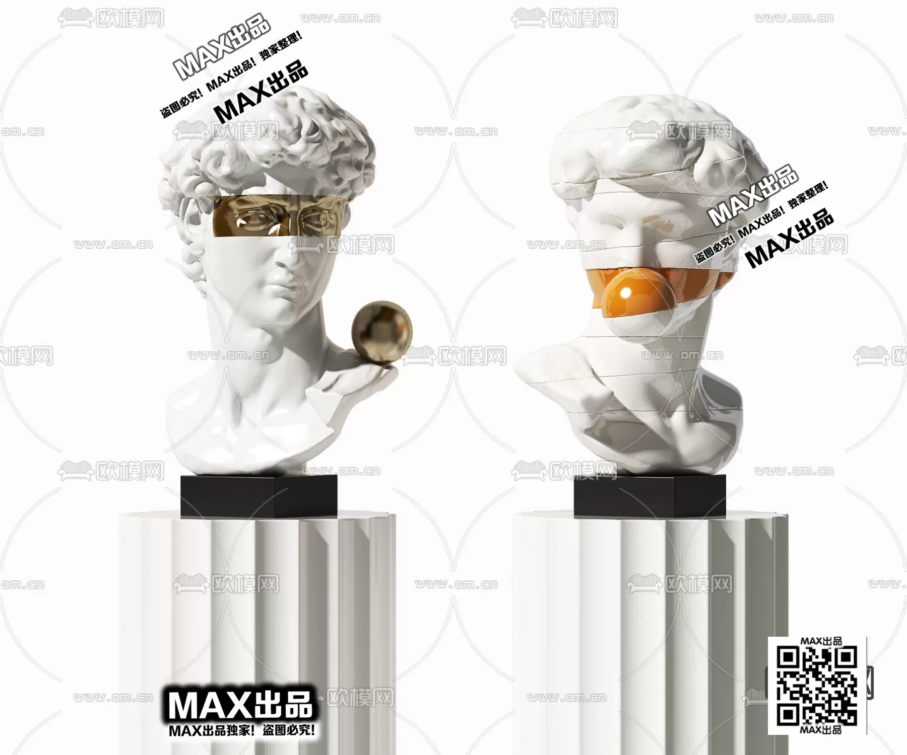 SCULPTURE – DECOR – 3D MODELS – 205 – PRO