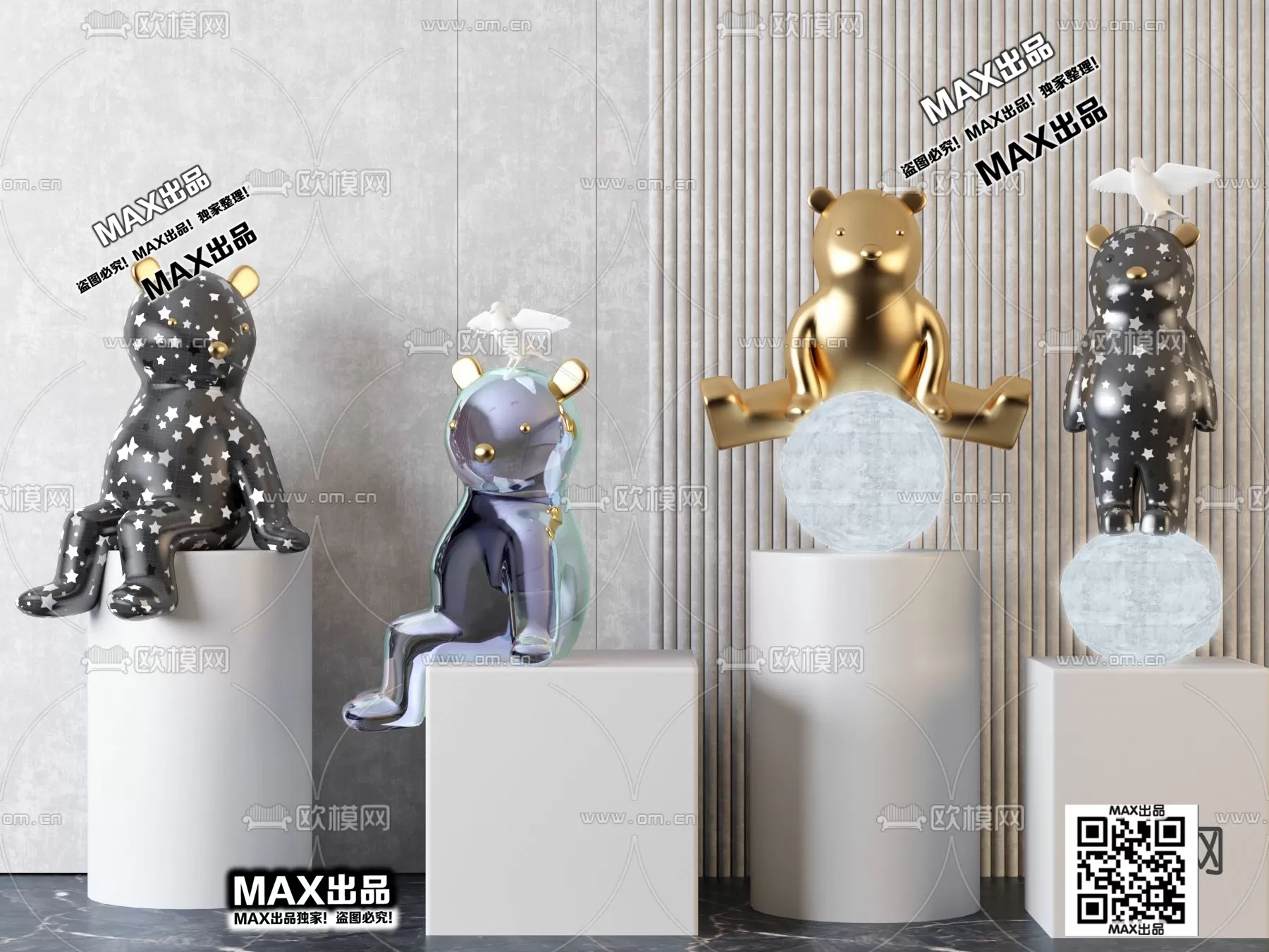 3DSKY LIBRARY DECOR HELPER DECOR SCULPTURE NEW UPDATE 2024   3dsky Free Free 3ds Max Models 30578.webp