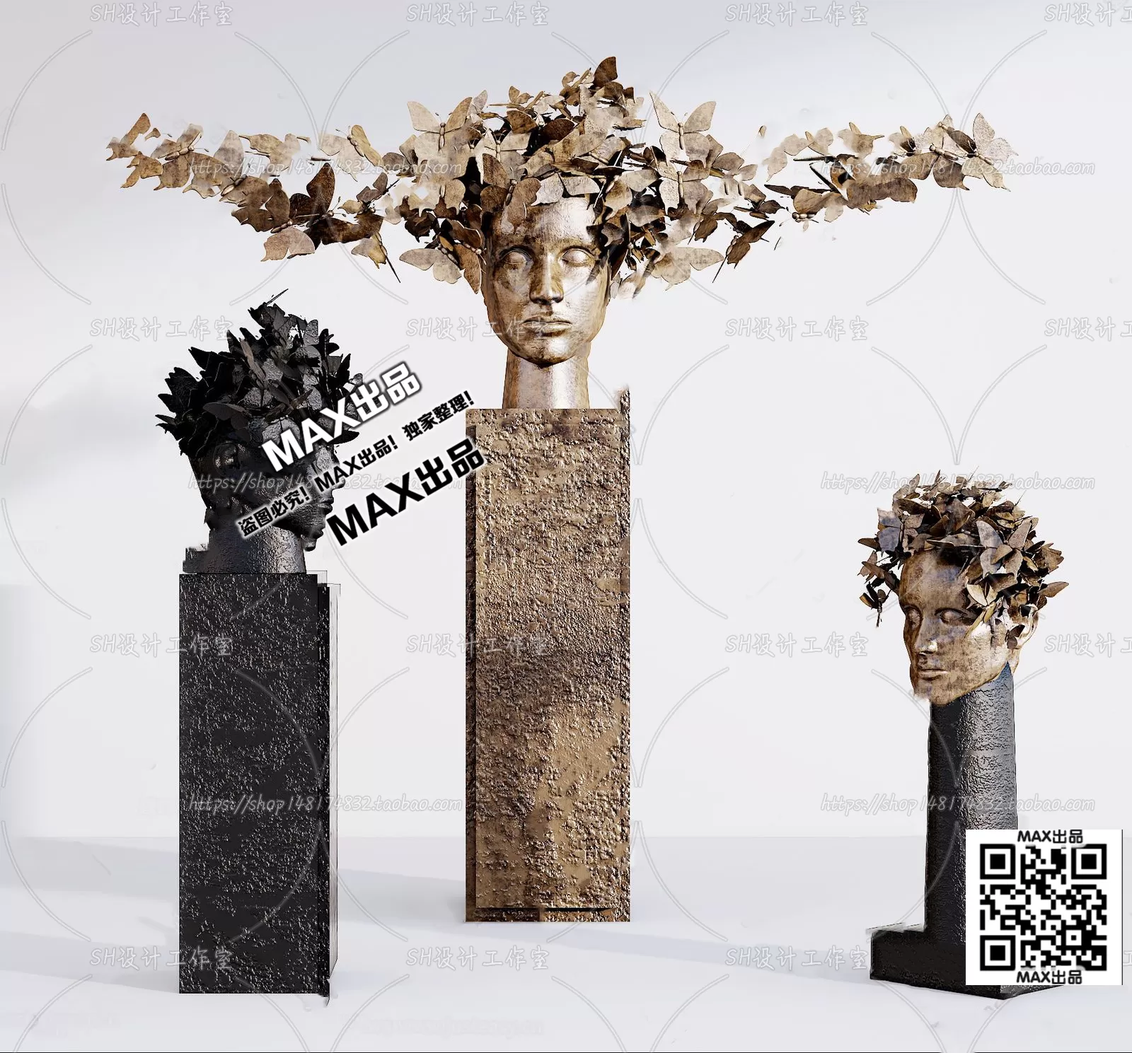 SCULPTURE – DECOR – 3D MODELS – 215 – PRO