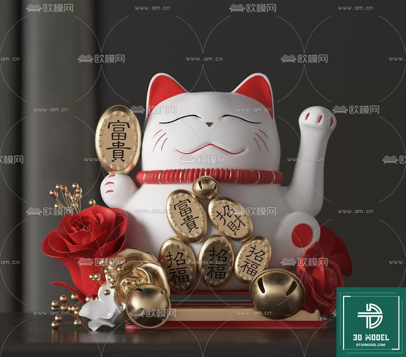LUCKY CAT – 3D MODELS – 002 – PRO LUCKY CAT – 3D MODELS – 002 – PRO