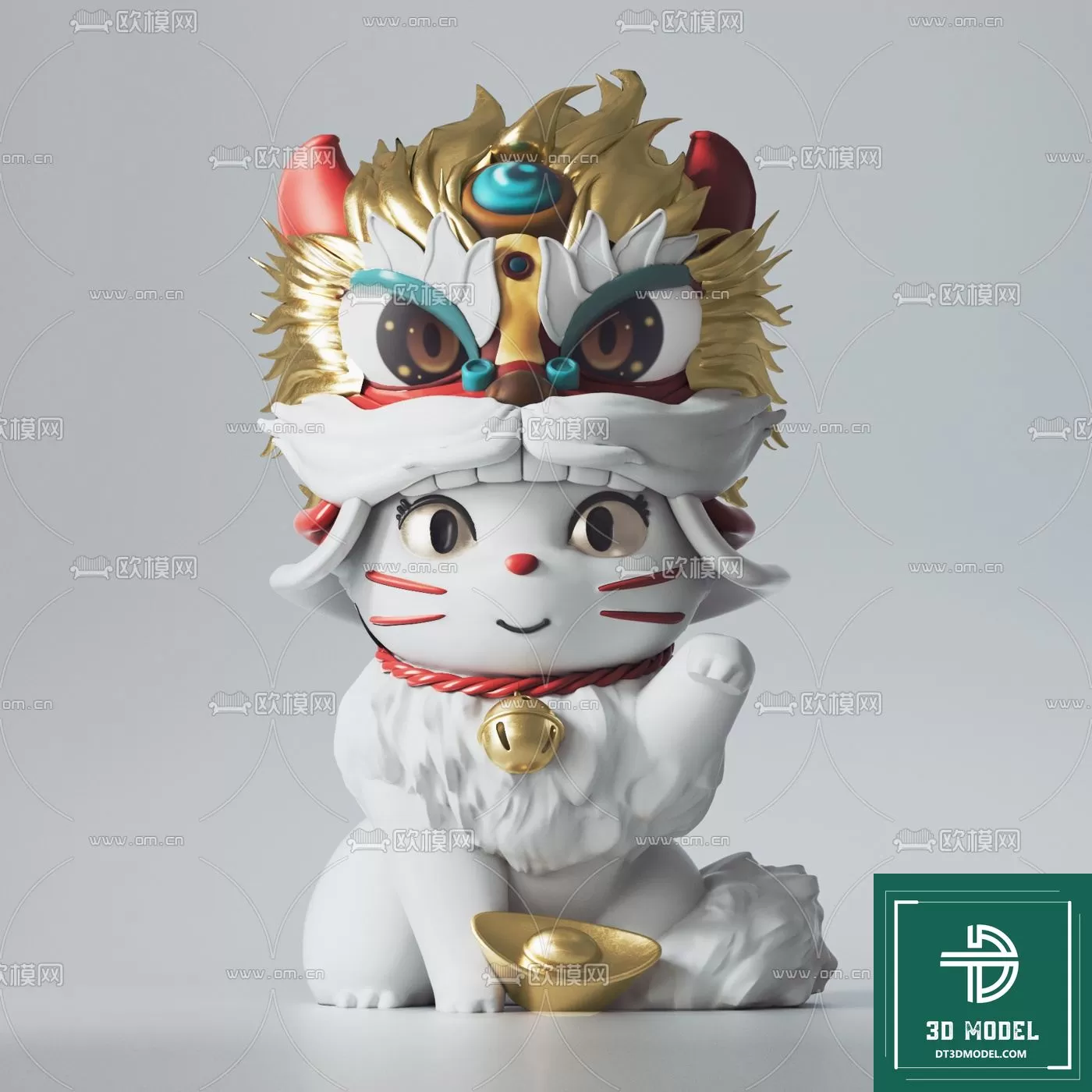LUCKY CAT – 3D MODELS – 005 – PRO LUCKY CAT – 3D MODELS – 005 – PRO