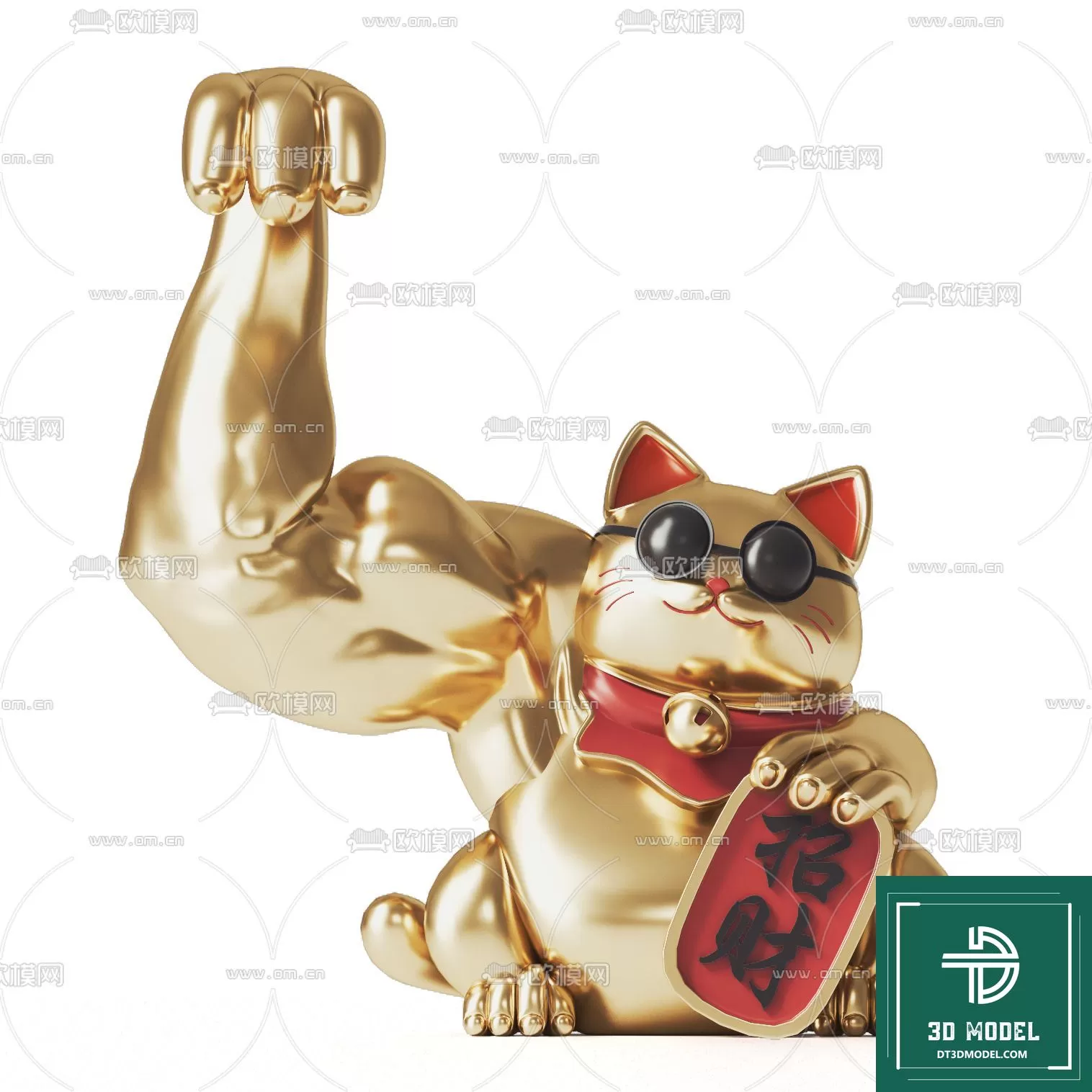 LUCKY CAT – 3D MODELS – 021 – PRO