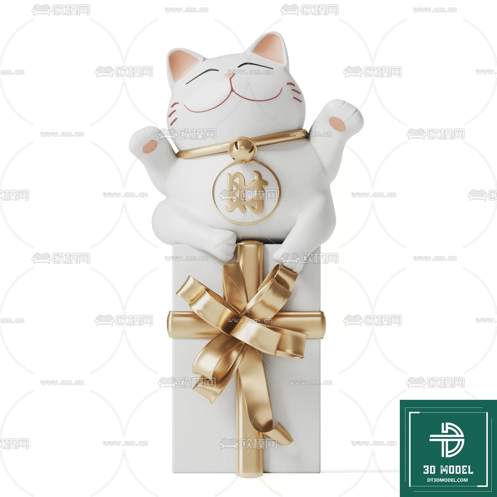 LUCKY CAT – 3D MODELS – 024 – PRO