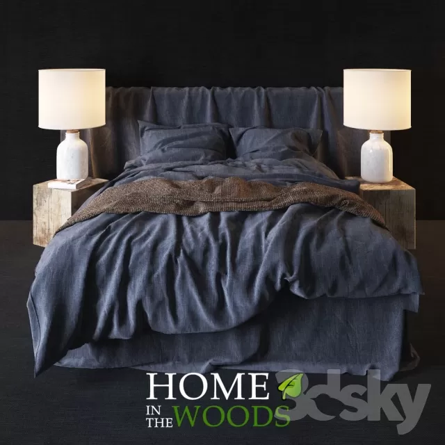 3DSKYMODEL – Bed – 2361