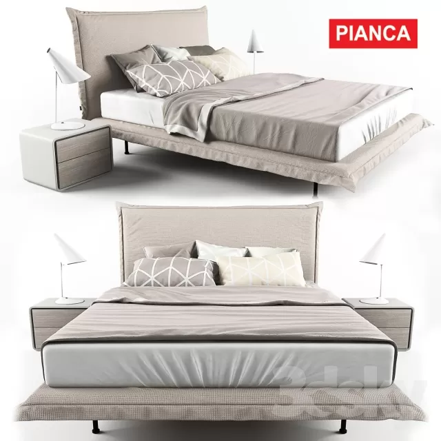 3DSKYMODEL – Bed – 2364