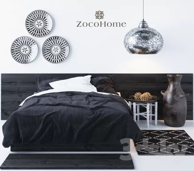 3DSKYMODEL – Bed – 2399