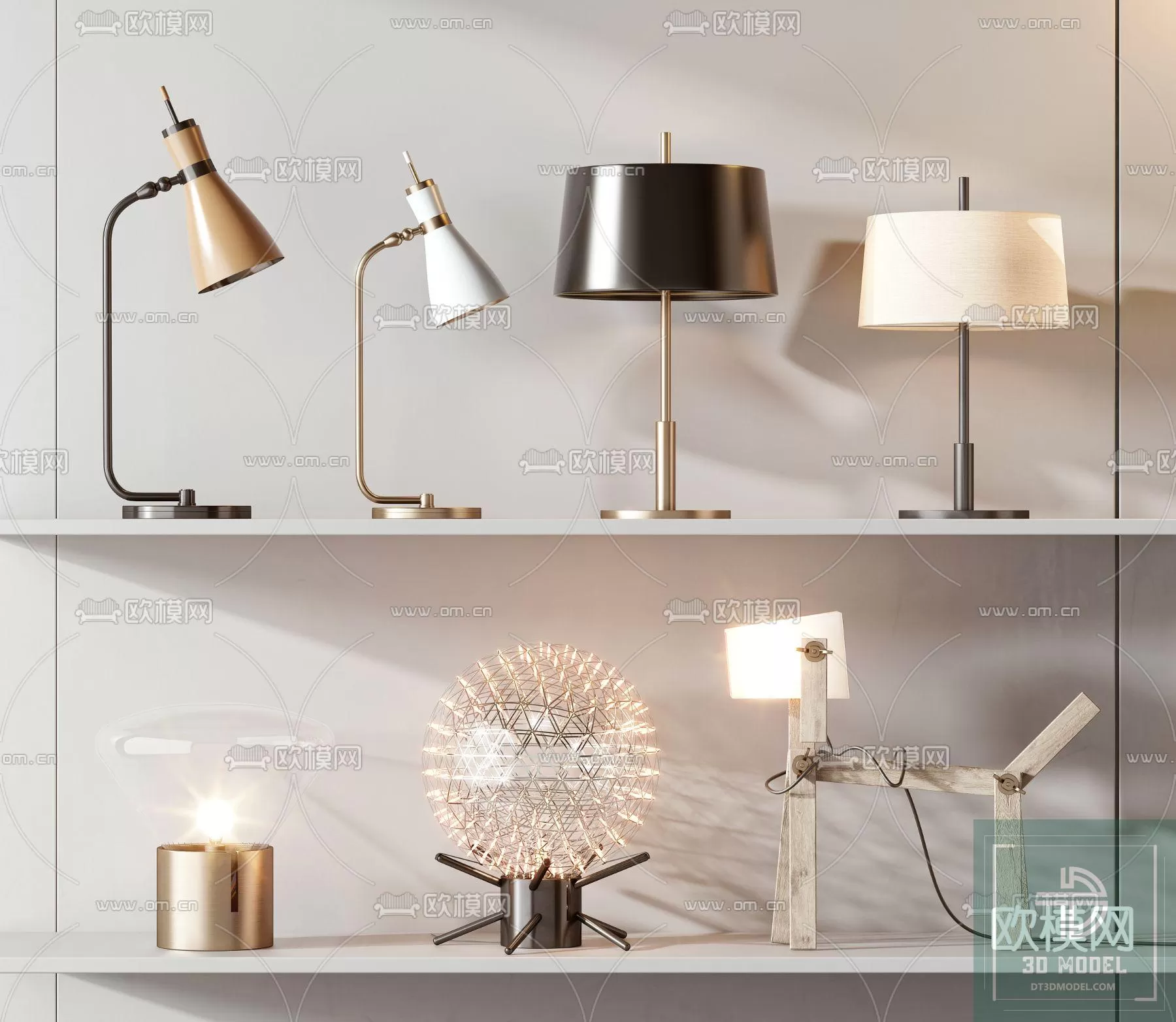 TABLE LIGHT – 3DS SKY MODELS – 010 – PRO