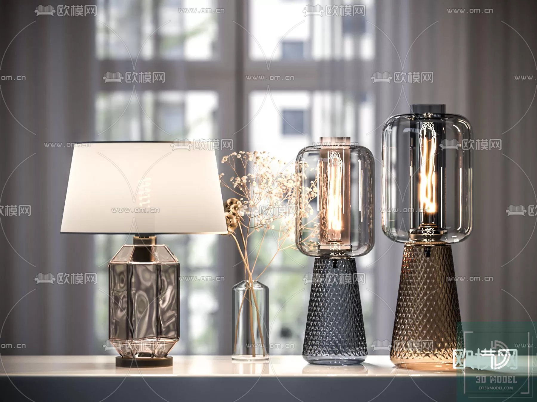 TABLE LIGHT – 3DS SKY MODELS – 065 – PRO