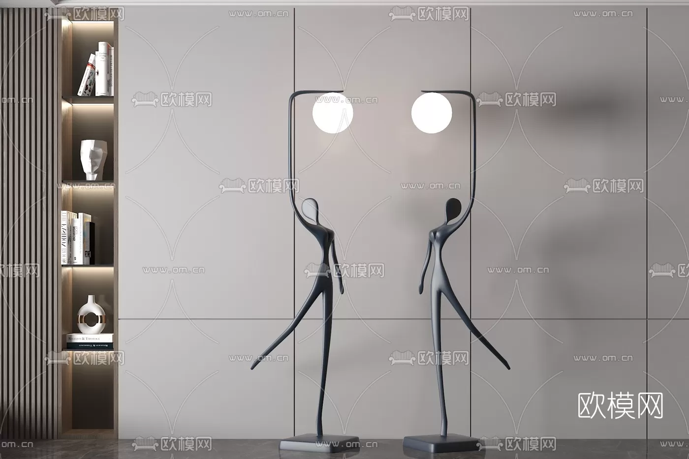 SCULPTURE LIGHT – 3D MODELS – 008 – PRO