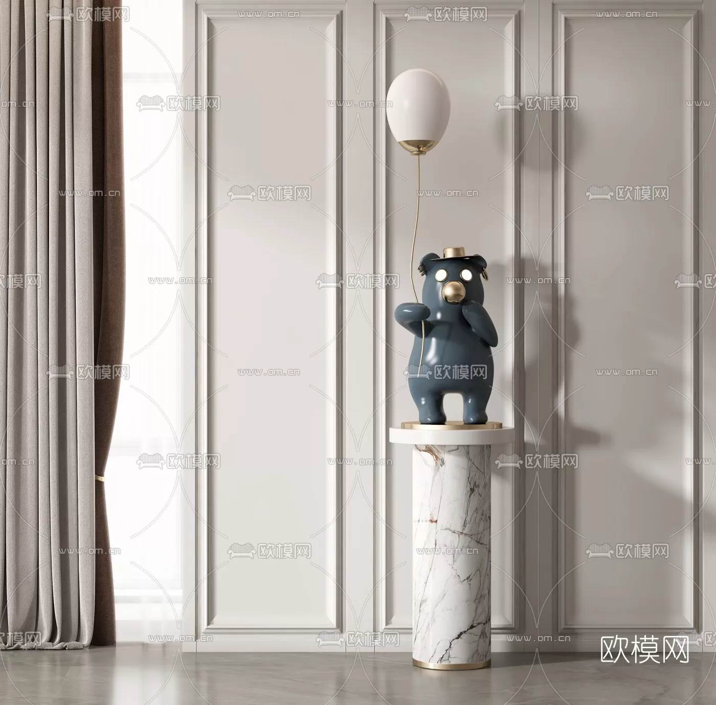 SCULPTURE LIGHT – 3D MODELS – 009 – PRO