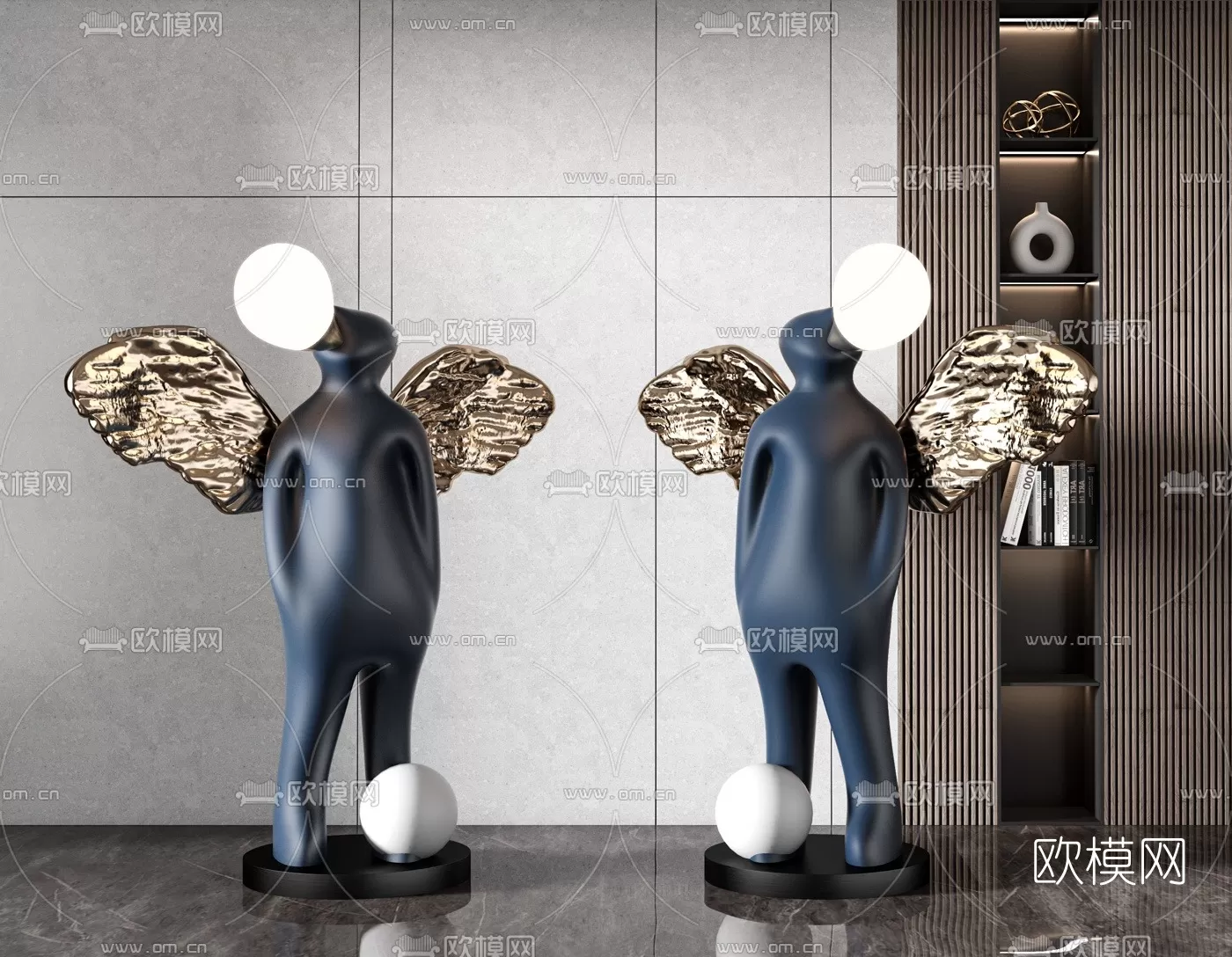 SCULPTURE LIGHT – 3D MODELS – 016 – PRO