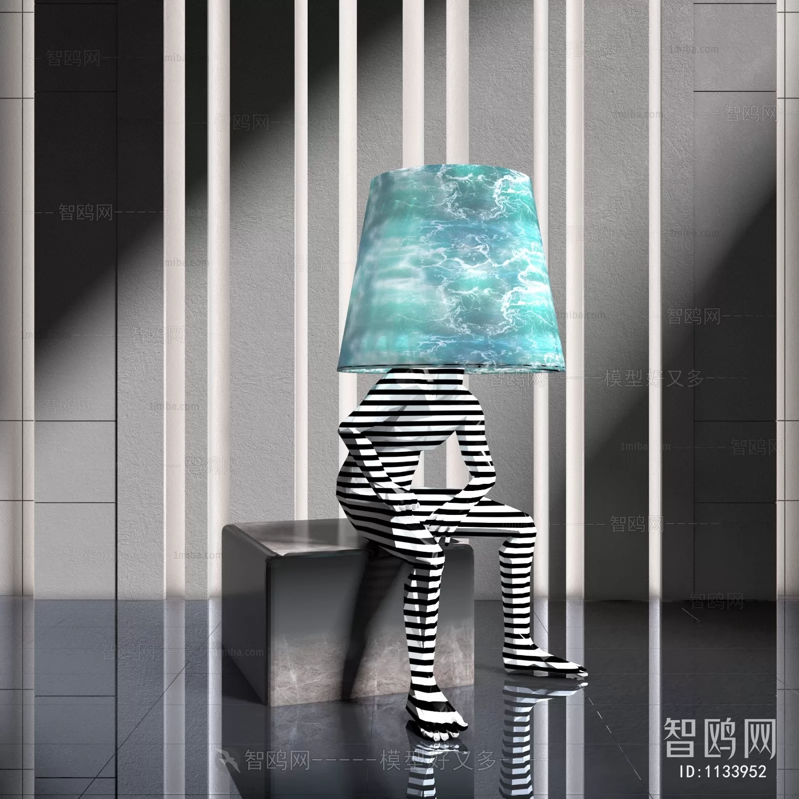 SCULPTURE LIGHT – 3D MODELS – 025 – PRO