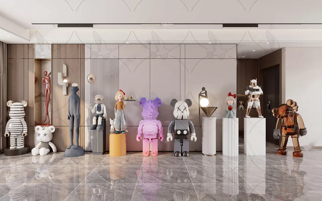 SCULPTURE LIGHT – 3D MODELS – 041 – PRO