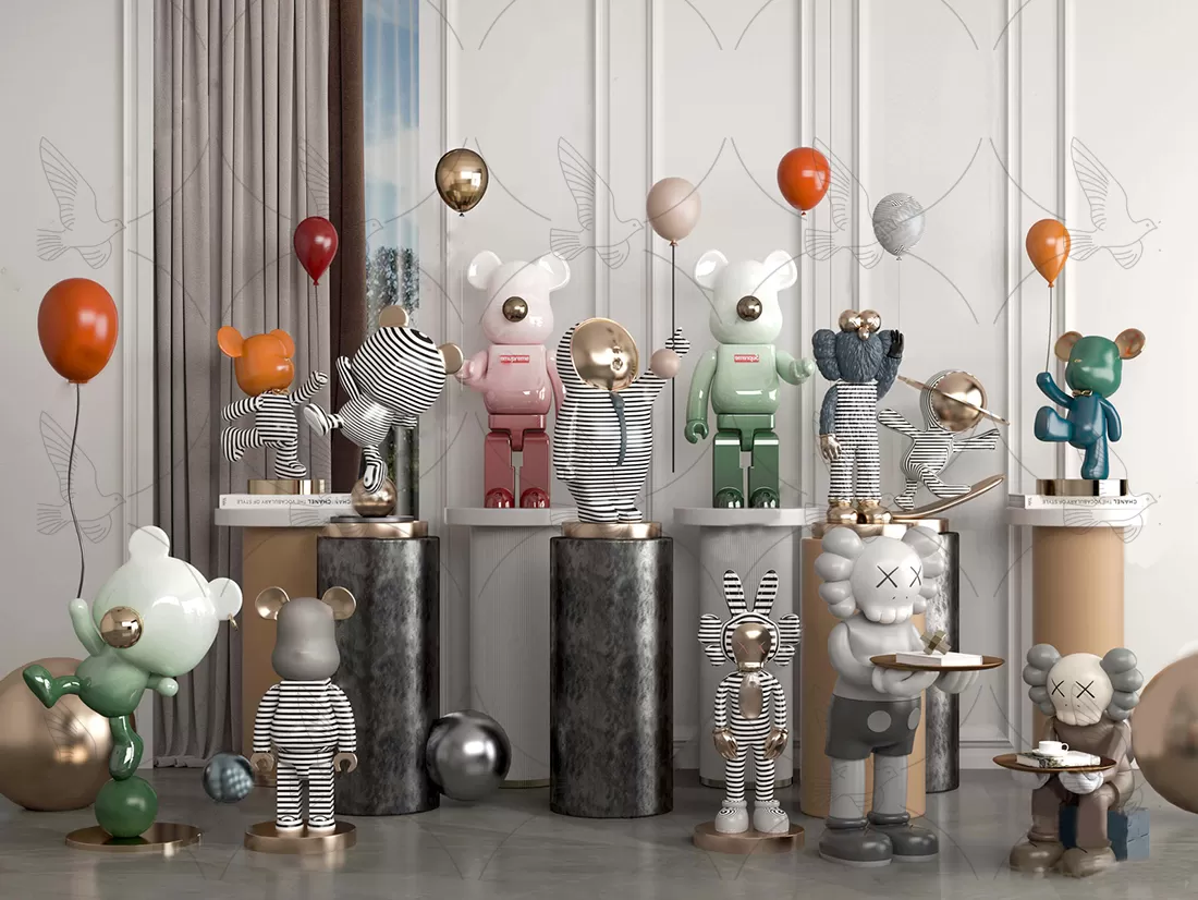 SCULPTURE LIGHT – 3D MODELS – 043 – PRO