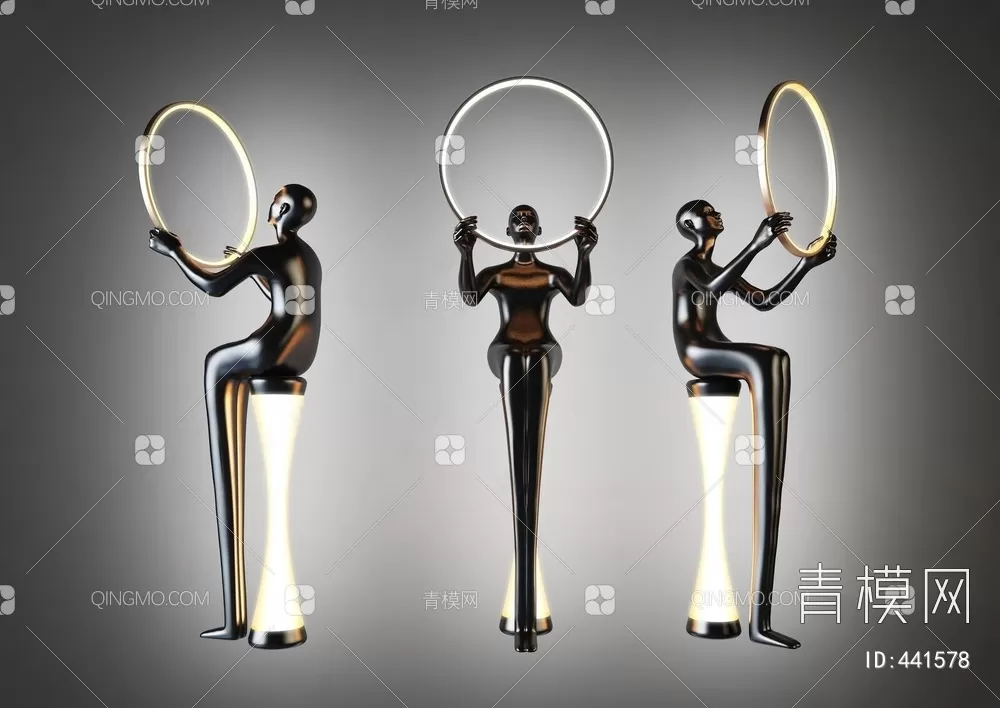 SCULPTURE LIGHT – 3D MODELS – 050 – PRO