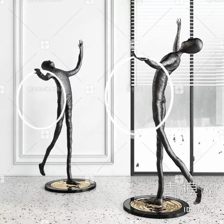 SCULPTURE LIGHT – 3D MODELS – 051 – PRO