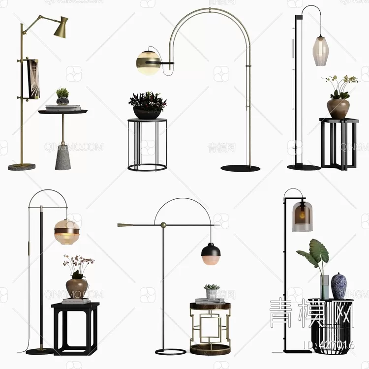 FLOOR LIGHT – 3D SKY MODELS – 057 – PRO