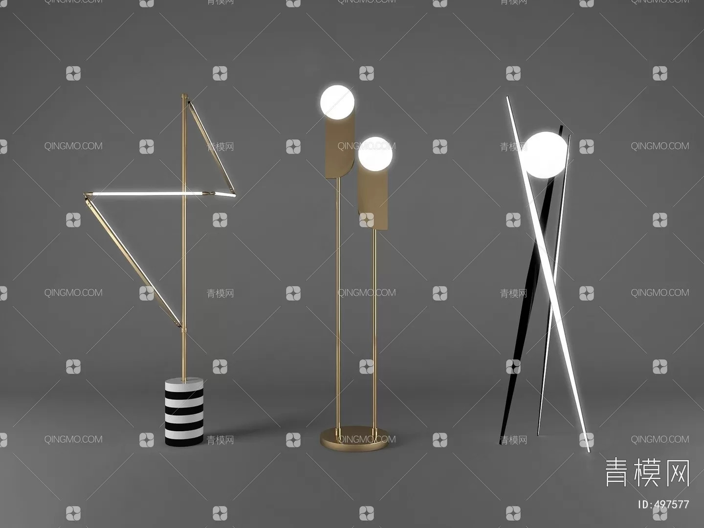 FLOOR LIGHT – 3D SKY MODELS – 078 – PRO