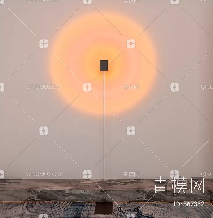 FLOOR LIGHT – 3D SKY MODELS – 098 – PRO