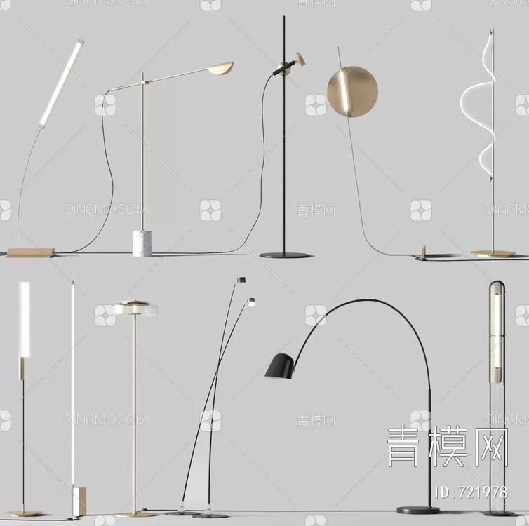 FLOOR LIGHT – 3D SKY MODELS – 152 – PRO