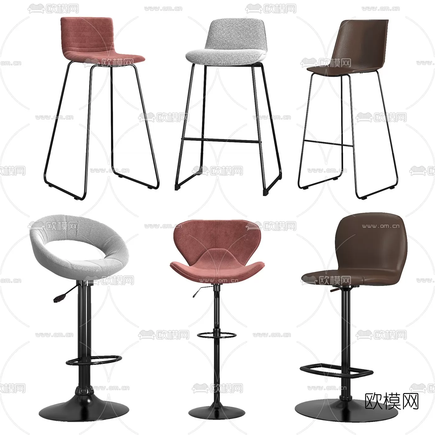 STOOL – BAR CHAIR – 3DMODELS – 001 – PRO
