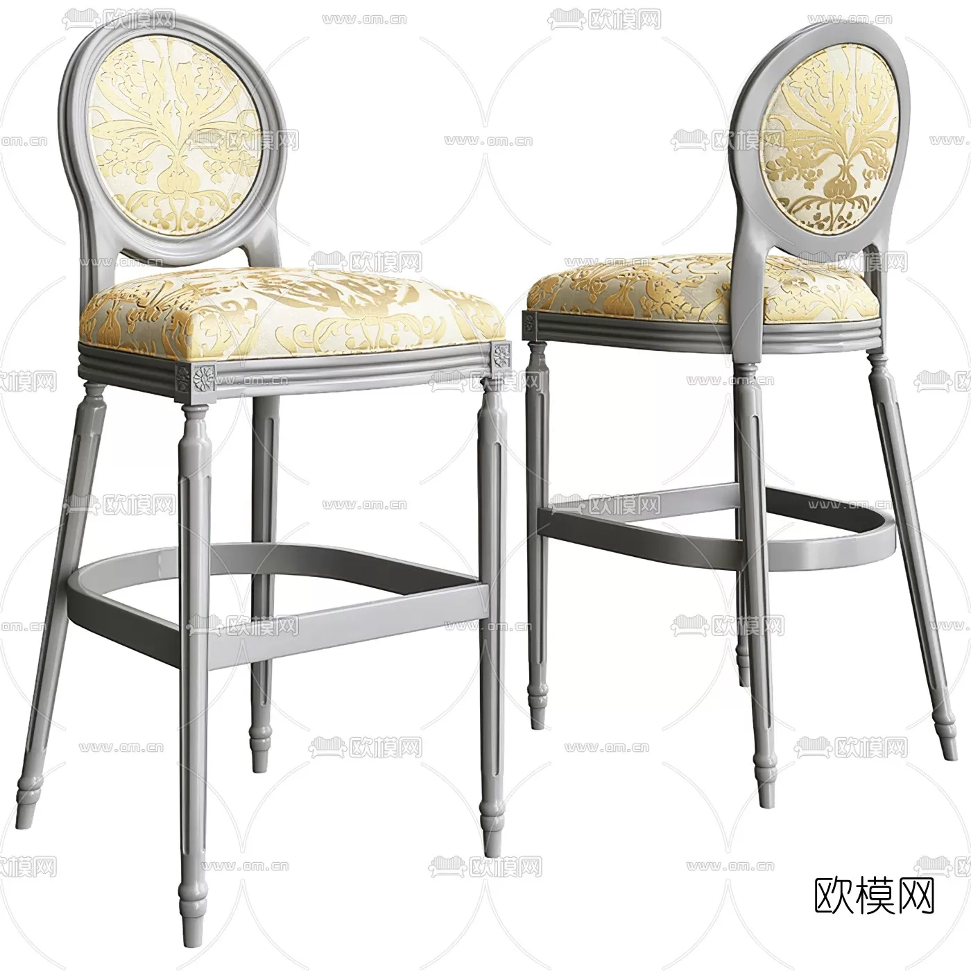 STOOL – BAR CHAIR – 3DMODELS – 002 – PRO
