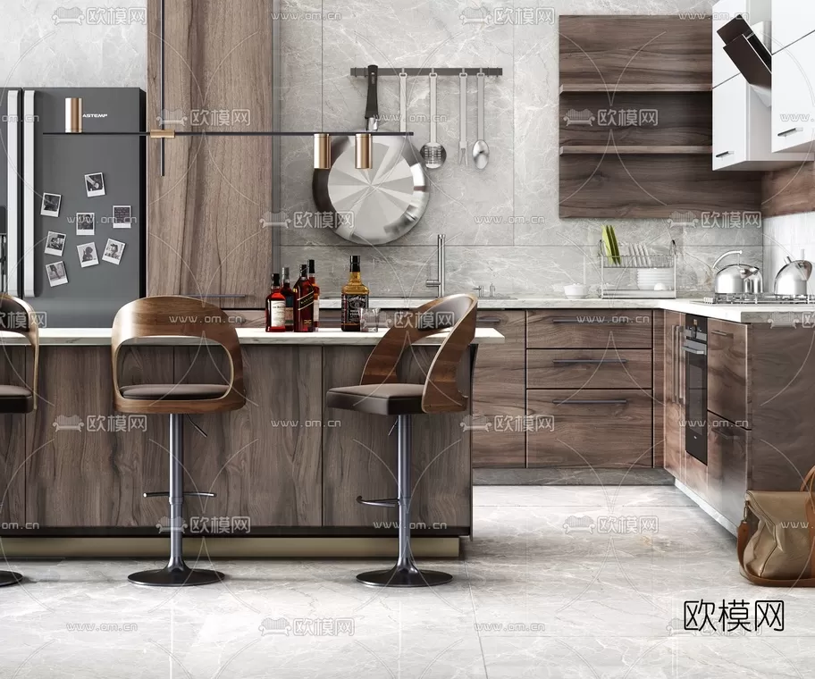 STOOL – BAR CHAIR – 3DMODELS – 004 – PRO