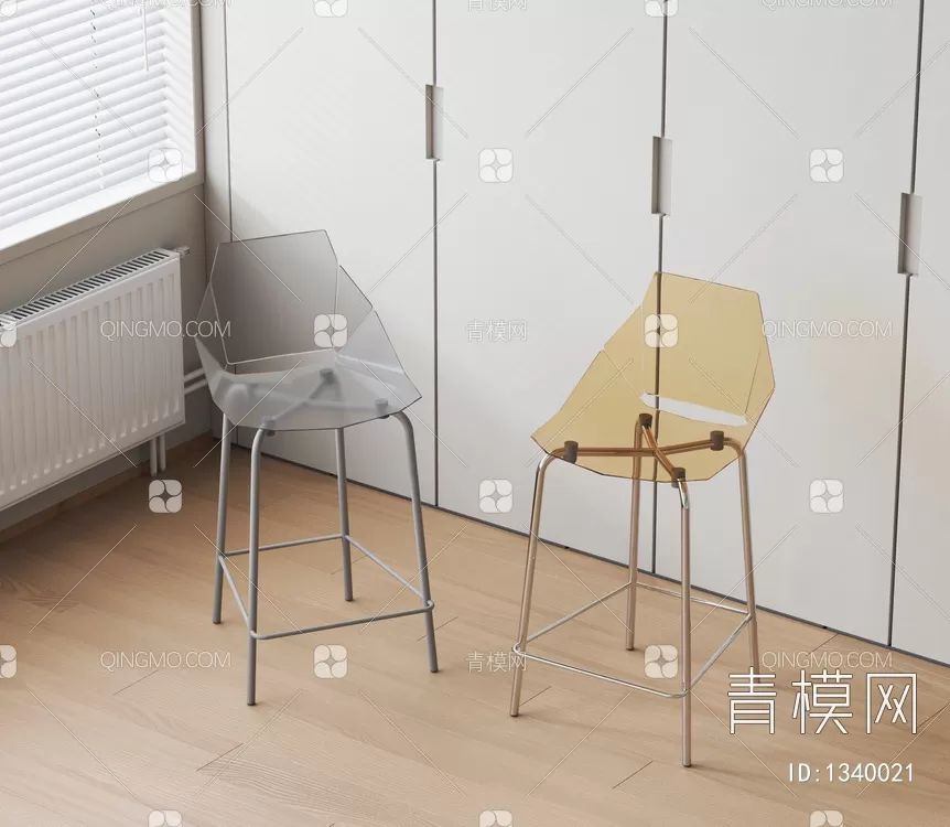 STOOL – BAR CHAIR – 3DMODELS – 018 – PRO