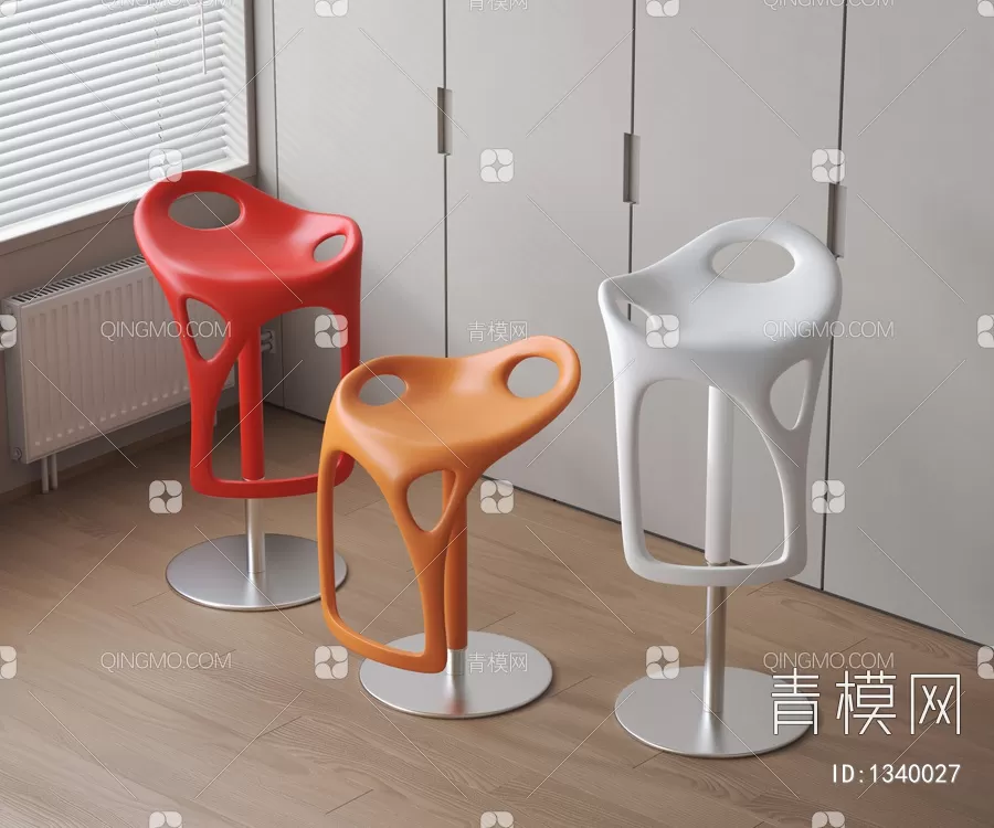 STOOL – BAR CHAIR – 3DMODELS – 019 – PRO