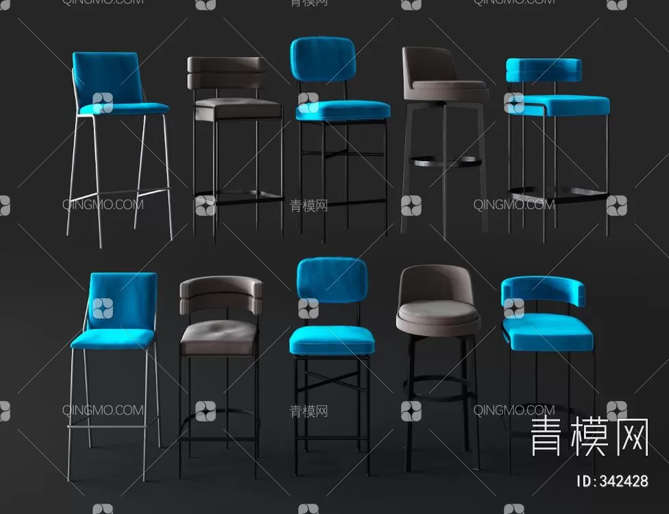 STOOL – BAR CHAIR – 3DMODELS – 023 – PRO