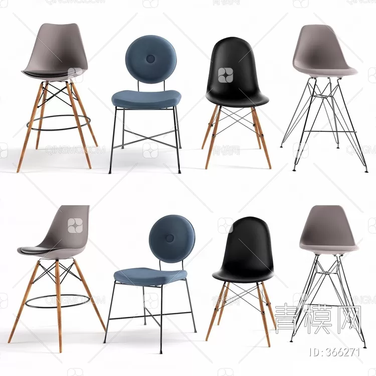 STOOL – BAR CHAIR – 3DMODELS – 031 – PRO