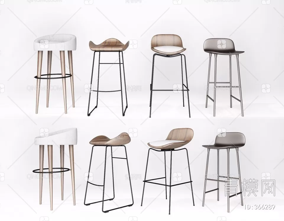 STOOL – BAR CHAIR – 3DMODELS – 037 – PRO