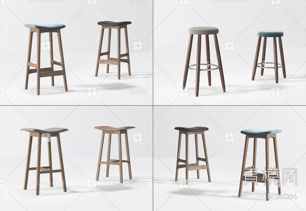STOOL – BAR CHAIR – 3DMODELS – 039 – PRO