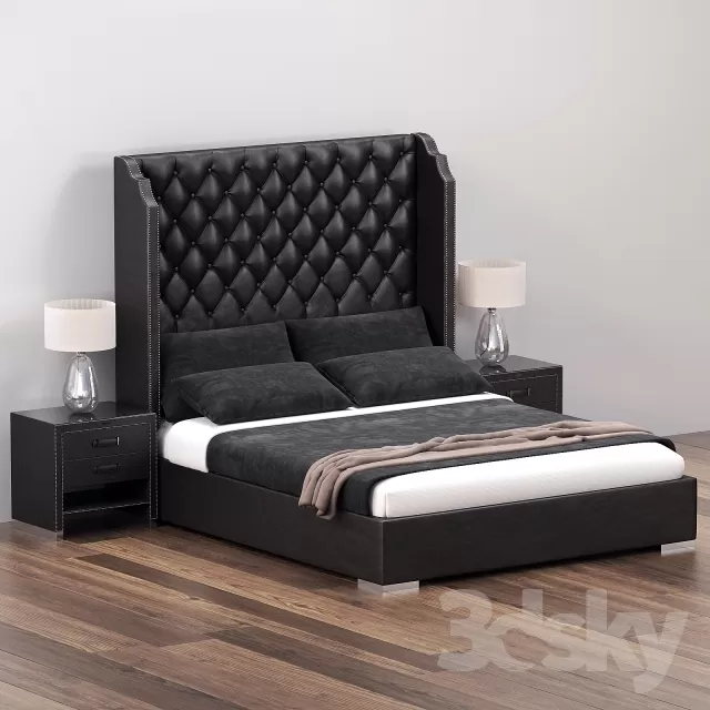 3DSKYMODEL – Bed – 2446
