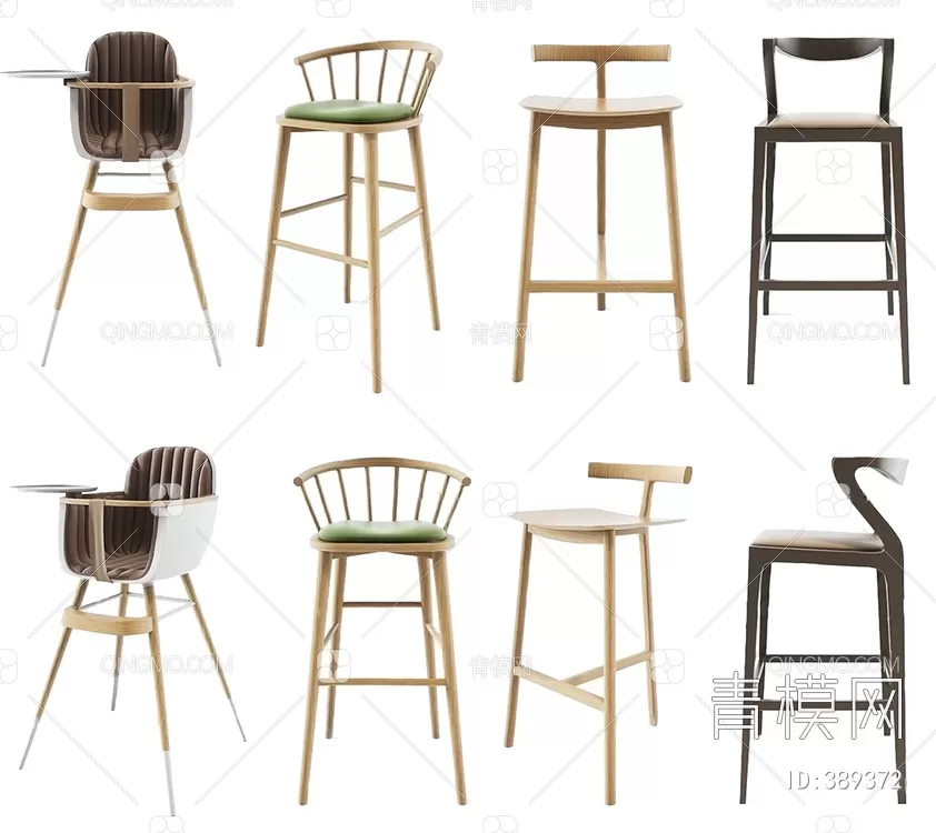 STOOL – BAR CHAIR – 3DMODELS – 047 – PRO