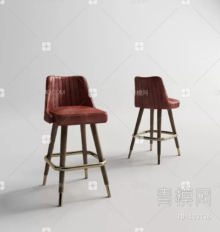 STOOL – BAR CHAIR – 3DMODELS – 066 – PRO