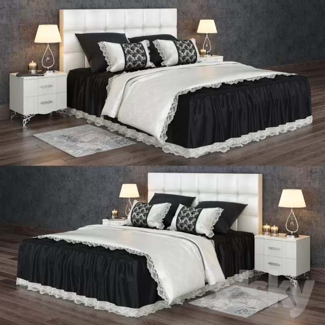 3DSKYMODEL – Bed – 2449