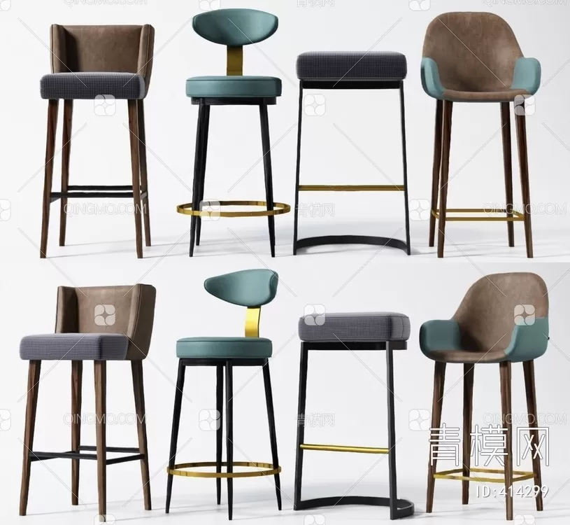 STOOL – BAR CHAIR – 3DMODELS – 082 – PRO