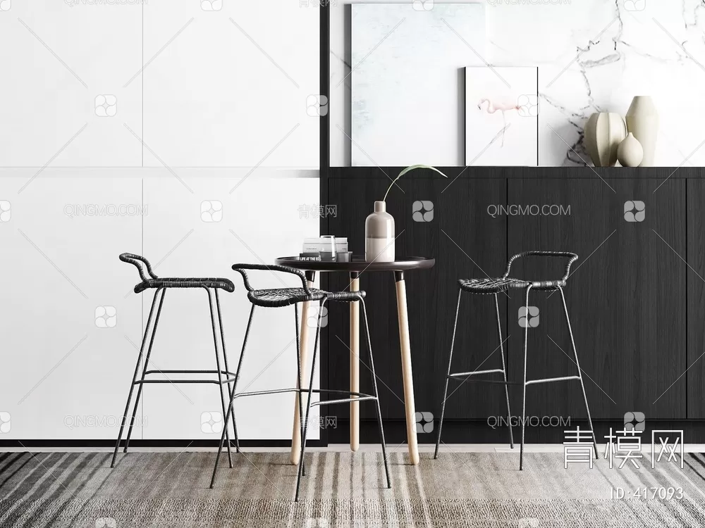 STOOL – BAR CHAIR – 3DMODELS – 086 – PRO