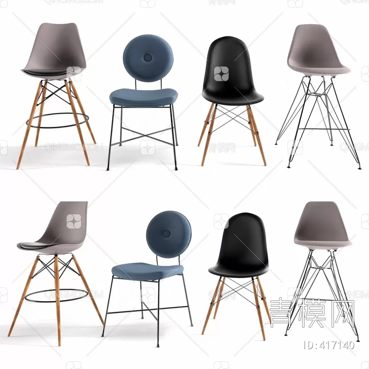 STOOL – BAR CHAIR – 3DMODELS – 103 – PRO