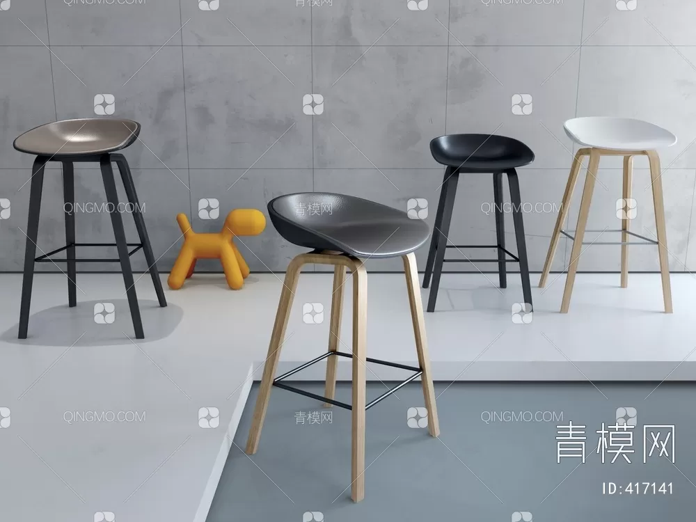 STOOL – BAR CHAIR – 3DMODELS – 104 – PRO