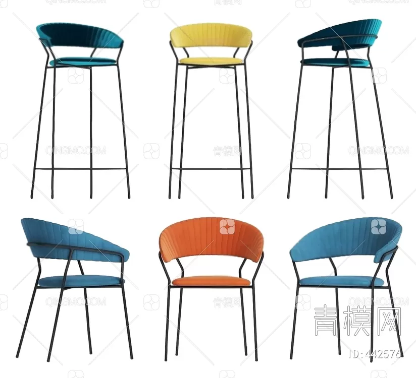 STOOL – BAR CHAIR – 3DMODELS – 111 – PRO